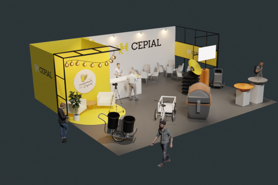 Diseño, producción y coordinación integral del stand de CEPIAL