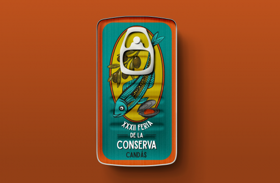 diseño cartel festival de la conserva