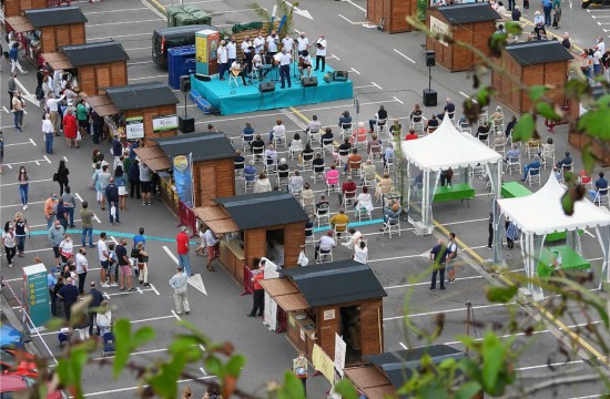imagen aerea festival de la conserva