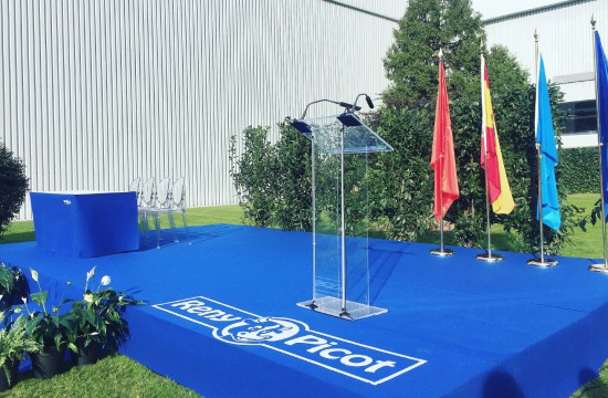 Producción del evento bilateral de Industrias Lácteas Asturianas